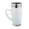 acero inoxidable cerámica taza de cerveza con tapa TC002